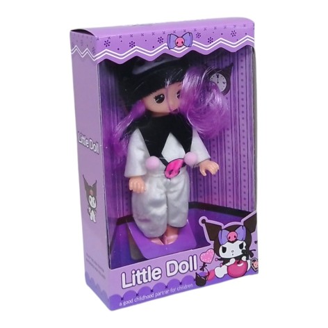 Лялька у костюмі 16 см, аніме Sanrio Kuromi