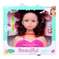 Кукла-манекен для причесок "Dream girl" (шатенка)