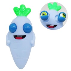 Антистресс "Popping Eyes: Морковка", голубая
