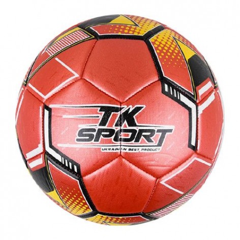 М'яч футбольний "TK Sport", червоний