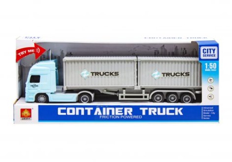 Трейлер "Container truck" (голубой)