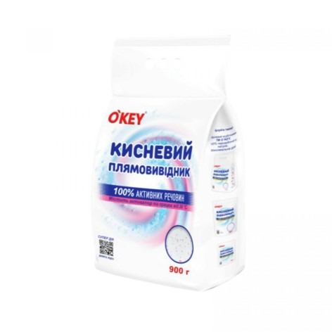 OKEY кислородный пятновыводитель 900г п/э