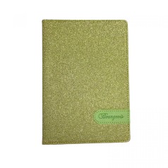 Блокнот Кожзам, А5, 80 листов, клетка (ЗОЛОТИСТЫЙ)