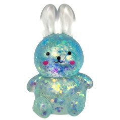 Антистрес тягучка жуйка зайчик (БЛАКИТНИЙ)