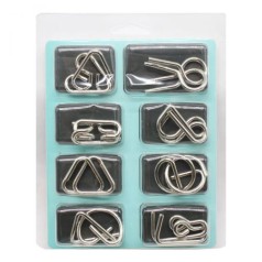 [3066] Головоломка Metal Puzzles 8 шт