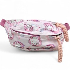 Сумочка-бананка аніме "Sanrio" рожева