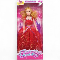 Лялька у червоній сукні ВИД 1