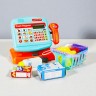 Кассовый аппарат с набором батар.муз.мир.кор.38*16*21,7 см.
