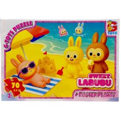 Пазлы "Веселые Лабубу", 70 эл