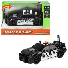 Інтерактивна інерційна поліцейська машина, чорний