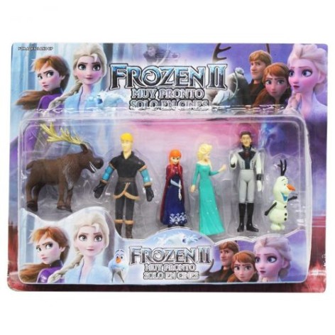 Уцінка. Фігурки-персонажі "Frozen" - не якісно нанесена фарба на фігурки
