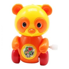 Заводная игрушка "Панда", оранжевая