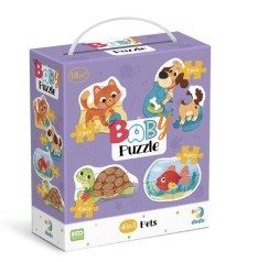 Пазл 4 в 1 Baby puzzle. Домашние животные»