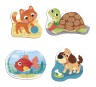 Пазл 4 в 1 Baby puzzle. Домашние животные»