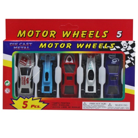 Набор машинок "Motor Wheels", 5 шт.