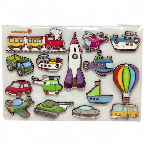 Пазл-вкладка "Подорож" 25х17,5 см