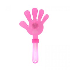 ПАЛОЧКА, ЧТО СВЕТИТСЯ ладони-хлопушки 27 СМ (РОЗОВАЯ)