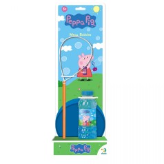 Бульбашки мильні "Mega Bubbles з тарілкою. Peppa Pig" Об’єм 450 мл