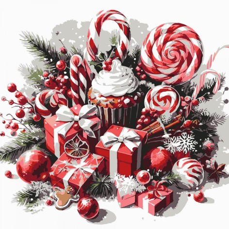 Картина по номерам 