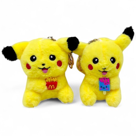 Мягкая игрушка-брелок "Покемон с мороженым" 13 см (микс)