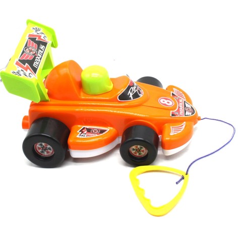 Машинка для перегонів "Бустер", помаранчева
