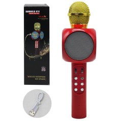 Микрофон беспроводной "Hi-fi Speaker", красный