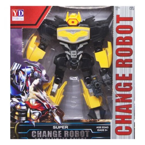 Трансформер "Change robot", чорний