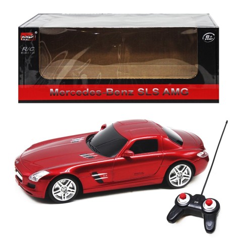 Машинка на радиоуправлении "Mercedes Benz SLS AMG" (красная)