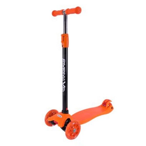 Самокат детский 4-х колесный Оранжевый