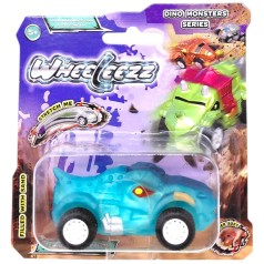 Машинка-тянучка серии Dino, Wheeleezz (Дино, Вилиз) ЗЕЛЕНЫЙ