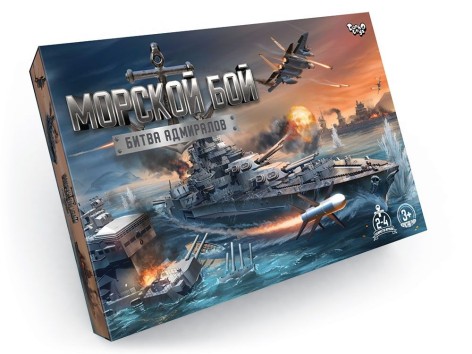 Настільна гра "Морський бій. Битва адміралів" рус
