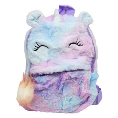 Рюкзак-игрушка "Единорог", фиолетовый