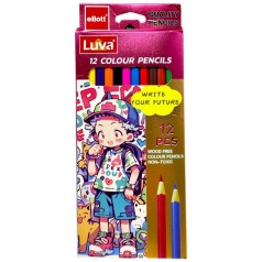 Олівці 12 кольорів "Luva Cello" Хлопчики