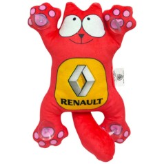 Котик Саймон на присосках 24 см RENAULT (КРАСНЫЙ)