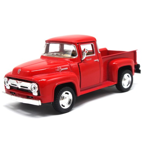Машинка металлическая "Ford F-100Pickup 1956", красный