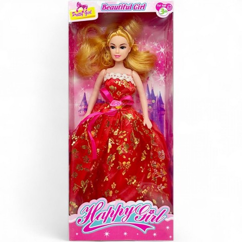 Лялька у червоній сукні ВИД 2