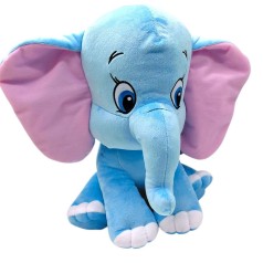 Мягкая игрушка "Слоненок" 33 см (голубой)