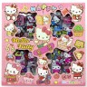Наліпки, аніме "Hello Kitty" (100 аркушів 6х6 см з наліпками) вид 4