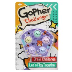 Игра-антистресс "Gopher competition", сиреневая