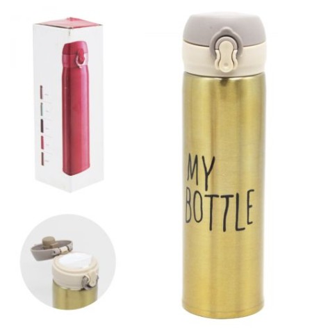 Термос сталевий "My Bottle", золотистий