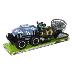 Игровой набор "Джип + Снегоход", вид 1