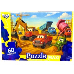 МАКСИ ПАЗЛЫ на 60 ЭЛЕМЕНТОВ (стройплощадка)