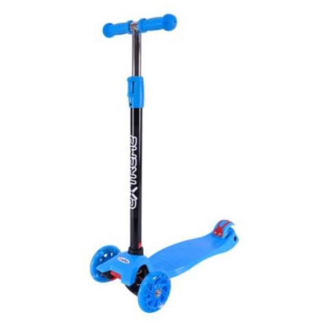 Самокат детский 4-х колесный ГОЛУБОЙ
