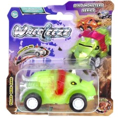 Машинка-тянучка серии Dino, Wheeleezz (Дино, Вилиз) САЛАТОВЫЙ