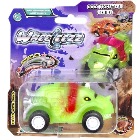 Машинка-тянучка серии Dino, Wheeleezz (Дино, Вилиз) САЛАТОВЫЙ