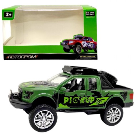 Металлическая машинка "FORD PICKUP" (ЗЕЛЕНЫЙ)