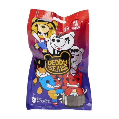 DEDDY BEARS игрушка-сюрприз плюшевая с клипсой Серия-4