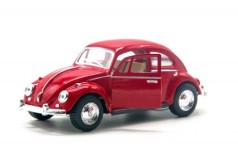 Машинка KINSMART "Volkswagen Classical Beetle" (красная)