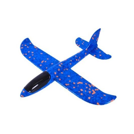 Самолет-пенолет, в пакете 34/10/3 см (СИНИЙ)
