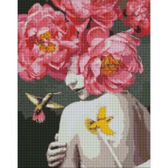 Алмазная мозаика "Фантазия ©Ira Volkova" 40х50см